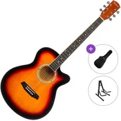 Pasadena PGC-10 Standard SET Vintage Sunburst Jumbo akusticna gitara