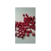 Drvena perla kocka 8 mm crvena