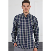 G718 DERBERRY MENS SHIRT-LACIVERT