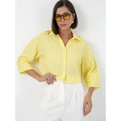 Bigdart Majica limonino-rumena/bela