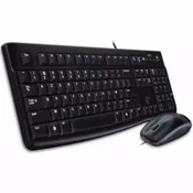 Logitech Deluxe MK120 YU, crna Tastatura + miš