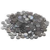 vidaXL Stekleni nugget 17-19 mm Vijolično siva Steklo