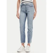 French Connection Jeans hlače 74QZK Modra Cigarette Fit