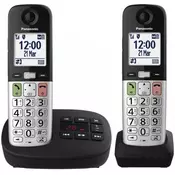 PANASONIC Bežicni telefon sa dve slušalice KX-TGU432EXB