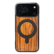 shumee Lesen ovitek Bewood za iPhone 17 Pro Max ROSEWOOD SANTOS z MagSafe