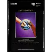 Epson Velvet Fine Art Paper 260 g/m2, A3+ - 20 listov