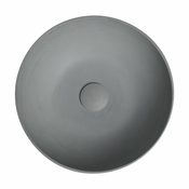Sivi betonski umivaonik Sapho Formigo, o 39 cm