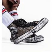 Visoka superga unisex - COLLAPSE HI-TOP - AFFLICTION - A31241-TB