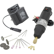 Donau Majhen vrtalnik z opremo Donau Super Power Set, 45 W, 12000 - 20000 vrtljajev/min, 0500V1