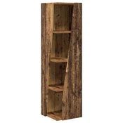 Vidaxl Kotna omarica Star les 27,5x27x102cm Konstruiran les