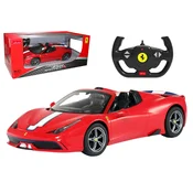 Licencirani avto na daljinsko upravljanje Rastar 1:14 Laferrari Aperta Cabrio - rdeča