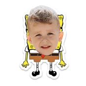 Personal Personaliziran topper za torto - Spuži Kvadratnik