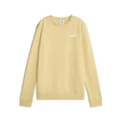 PUMA Essentials No. 1 Logo Crew Sweatshirt Women, Clothing, Light Straw, M