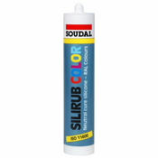 SOUDAL SILIRUB COLOR RAL 9016-310 ml