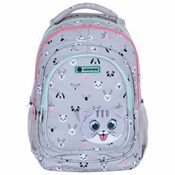 Ranac đački anatomski 3zipa AB330 Kitty The Cute 24.Astrabag sivi