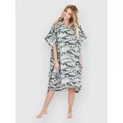 After Ocean Surf Poncho dark grey