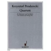 PENDERECKI:QUARTET CLARINET AND STRING TRIO