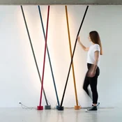 Talna svetilka Martinelli Luce Elastica kot trak, rumena - Dnevna soba/jedilnica - Dizajn - Tkanine/tekstil
