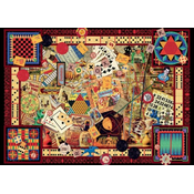 Ravensburger - Puzzle Vintage Games - 1 000 kosov