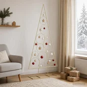 Kovinsko božično drevesce z okroglim stojalom KUOPIO 180 cm