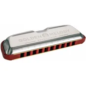 Hohner Golden Melody Richter-B(H) Diatonična ustna harmonika (Kot novo)
