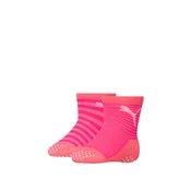 PUMA Baby Classic Socks 2 pack, Clothing, Violet Purple Combo, 23-26