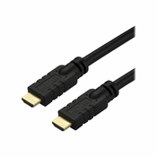 StarTech.com CL2 HDMI Cable - 30 ft / 10m - Active - High Speed - 4K HDMI Cable - HDMI 2.0 Cable - In Wall HDMI Cable with Ethernet (HD2MM10MA) - HDMI cable - 10 m