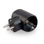 Razvodnik T, 16A, 250V, Crni