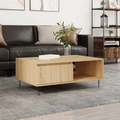 Stolic za kavu boja hrasta sonome 90x60x35 cm konstruirano drvo