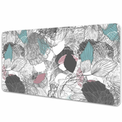 Decormat Podloga za pisalno mizo Floral pattern 120x60 cm