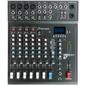 Studiomaster Club XS 8 + mikser (rackmount set included)