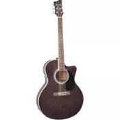 Jay Turser JTA-444CET Trans Black elektro-akusticna gitara