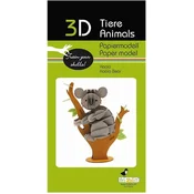 Kartonski 3D model za sastavljanje Fridolin - Koala