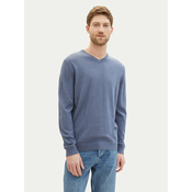 Tom Tailor Pulover 1038427 Modra Regular Fit