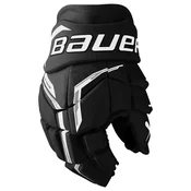 Hokejske rokavice Bauer Supreme F50 PRO Black/White Junior 10”