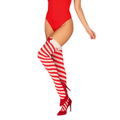 Obsessive Kissmas Stockings L/XL