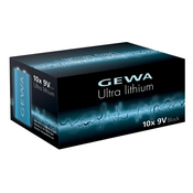 Baterije 9 V Block Lithium Gewa