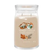 shumee Popoldanski scrapbooking - Yankee Candle Signature - Velika sveča z dvema stenjema - Novo za leto 2024
