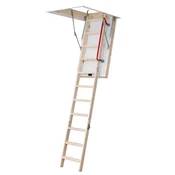 Dolle Podstrešne stopnice Isotrend 3-delne 120 cm x 60 cm z oprijemalom FSC®
