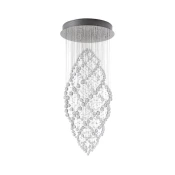 Eglo 390289 - Luster na lanku YELBES 9xGU10/4,5W/230V