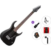 Cort X100 Standard SET Open Pore Black Elektricna gitara