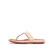 FitFlop GRACIE ADJUSTABLE CANVAS TOE-POST SANDALS Ružicasta