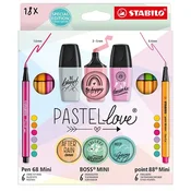 Stabilo STABILO FINELINER 18 BARVNI PASTELLOVE SET 0365