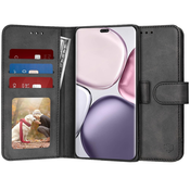 Etui Techsuit Diary Book za Honor Magic7 Lite - črn