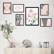 Wallity Set Slika SET_023, 6 Delova