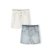 MINOTI Kavbojke moder denim/bel denim