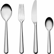 Set jedilnega pribora AMICI Alessi 24 delni srebrni
