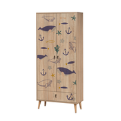 Hanah Home HANAH HOME City Gardrop Marin garderobna omara, (20868084)