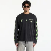 Majice Off-White Bacco Arrow Skate L/S Tee UNISEX Vintage Black S