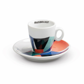 Skodelica in krožniček Hausbrandt Coffee Art Espresso 60 ml